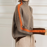 Éléonore | Premium Chevron Turtleneck