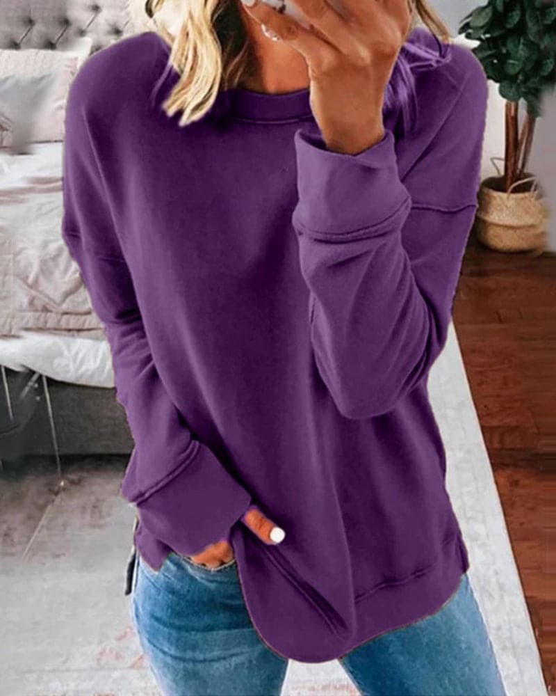 Élisabeth blød striksweater fra Elsebeth København, detalje af strikken
