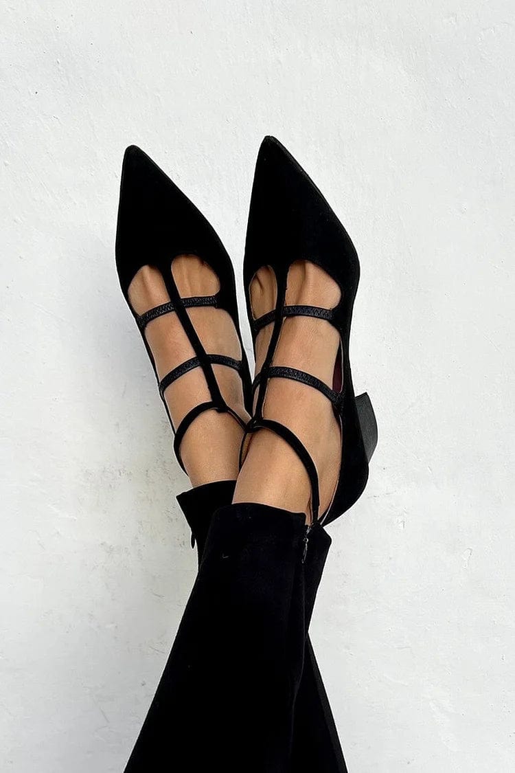 Aoibhe pointed-toe court shoes for women | Ellie Dublin