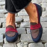 Sylvie - Chic Two-Tone Moccasin