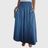 Rosalie | Relaxed Fit Trousers with Stretchy Waistband