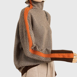 Éléonore | Premium Chevron Turtleneck