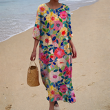 Solène - Chic and Comfortable Long Flowing Dress