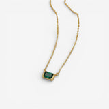 Moni Emerald Green Necklace