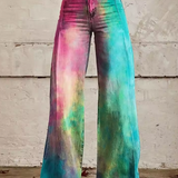 Hélène | Bohemian Textured Trousers