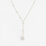 Classic Pearl Drop Necklace