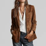 Brenda | Soft Suede Blazer