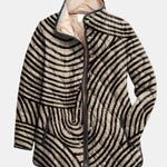 Fidelma drawn circles quilted jacket for women | Ellie Dublin