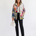 Eileen wildflower quilted jacket for women | Ellie Dublin