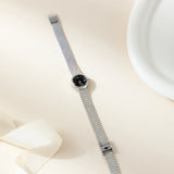 Iris® - Gold Timepiece with Braided Bracelet