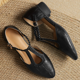 Inès | Kepa Leather Mary Jane Shoes