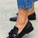 Chelsea - Stylish Bow-Embellished Loafers