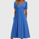 Viola | Midi Dress with Tummy Control