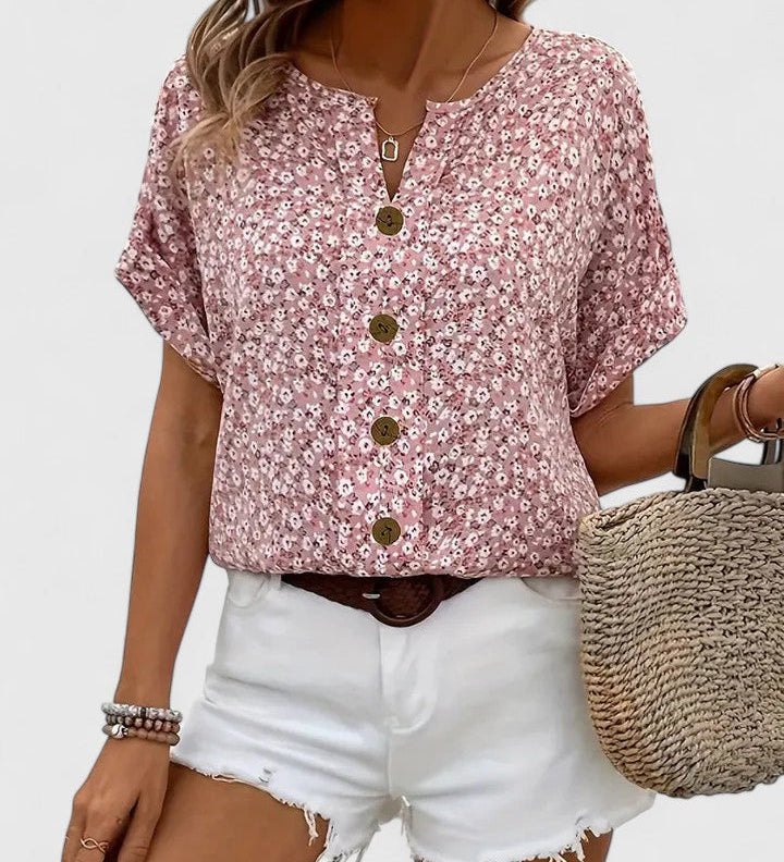 Isabelle | Chic Floral Summer Blouse