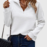 Christine | Stylish Half-Zip Sweater