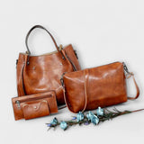 Louna | 4-Piece Vintage Bag Set