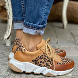Lucie | Comfortable Leopard Trainers