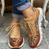Lucie | Comfortable Leopard Trainers