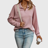 Christine | Stylish Half-Zip Sweater