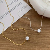 Clea Moissanite Pendant Necklace