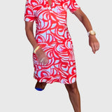 Jeanne | Flattering Avenue Walk Dress