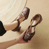 Éléonore | Square-Toe Sandals