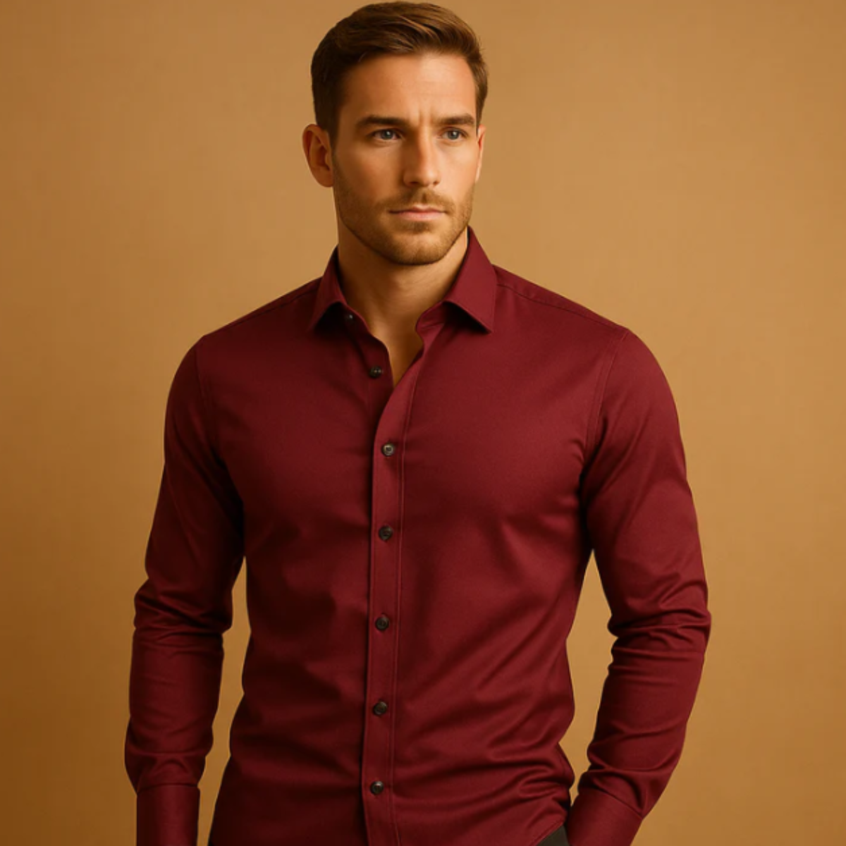 The Yorkminster Men’s Formal Slim Fit Dress Shirt