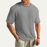 The Berkhamsted Men's Textured Cotton Casual Shirt