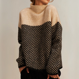 Norah | Cozy Cotton High Neck Sweater