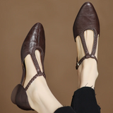Inès | Kepa Leather Mary Jane Shoes