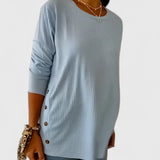 Manon | Stylish Crew Neck Blouse
