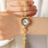 Mia® - Crystal-Embellished Gold Watch