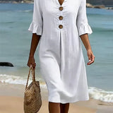 Charlotte - Casual Women's Dress.