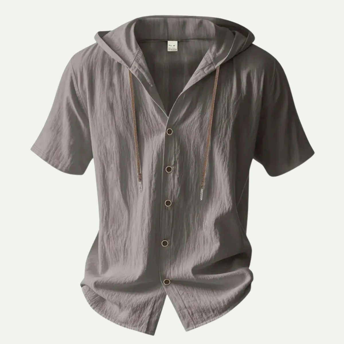 The Fairhaven Ridge Men’s Lightweight Hooded Cotton Linen Shirt