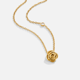 Léonore – Elegant Double Gold Necklace with Intricate Details