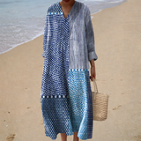 Lou - Flattering Printed Summer Dress