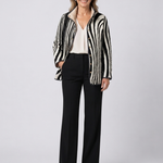 Concepta zebra graphic quilted jacket for women | Ellie Dublin