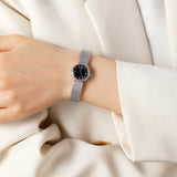 Iris® - Gold Timepiece with Braided Bracelet