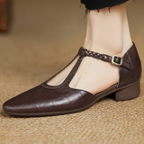 Inès | Kepa Leather Mary Jane Shoes