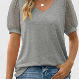 Claire | Cozy V-Neck Tee