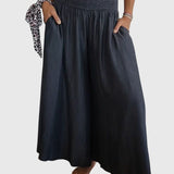 Rosalie | Relaxed Fit Trousers with Stretchy Waistband