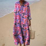 Clémence - Flattering Printed Summer Dress