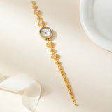 Mia® - Crystal-Embellished Gold Watch