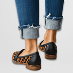 Blathnaid suede-effect comfort loafers for women | Ellie Dublin