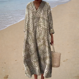 Camille - Flattering Printed Summer Dress