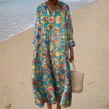 Capucine - Flattering Printed Summer Dress