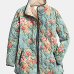 Oonagh celadon rose quilted jacket for women | Ellie Dublin
