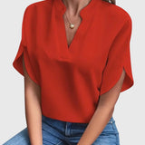 Isabelle | Luxuriously Soft V-Neck Top