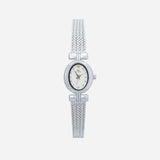Iva® - Elegant Gold Watch with Woven Bracelet