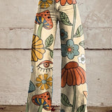 Solène | Gentle Wild Print Trousers